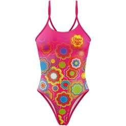 New OTSO Women's Swimsuit Chupa Chups Floral Pink -