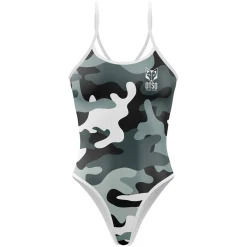 Fashion OTSO Women's Swimsuit Pink Camo -